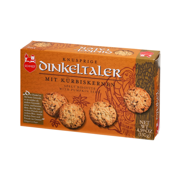 Dinkeltaler mit Kürbiskernen