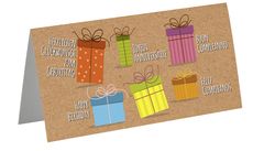 Grusskarte Geburtstag International