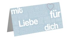 Grusskarte Mit Liebe