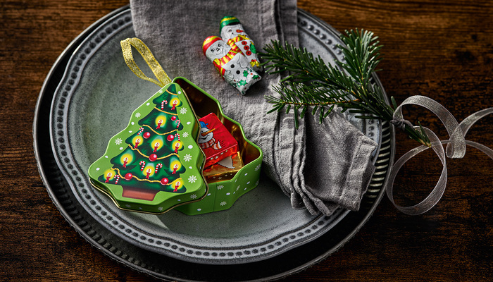 Metalldose "Tannenbaum"