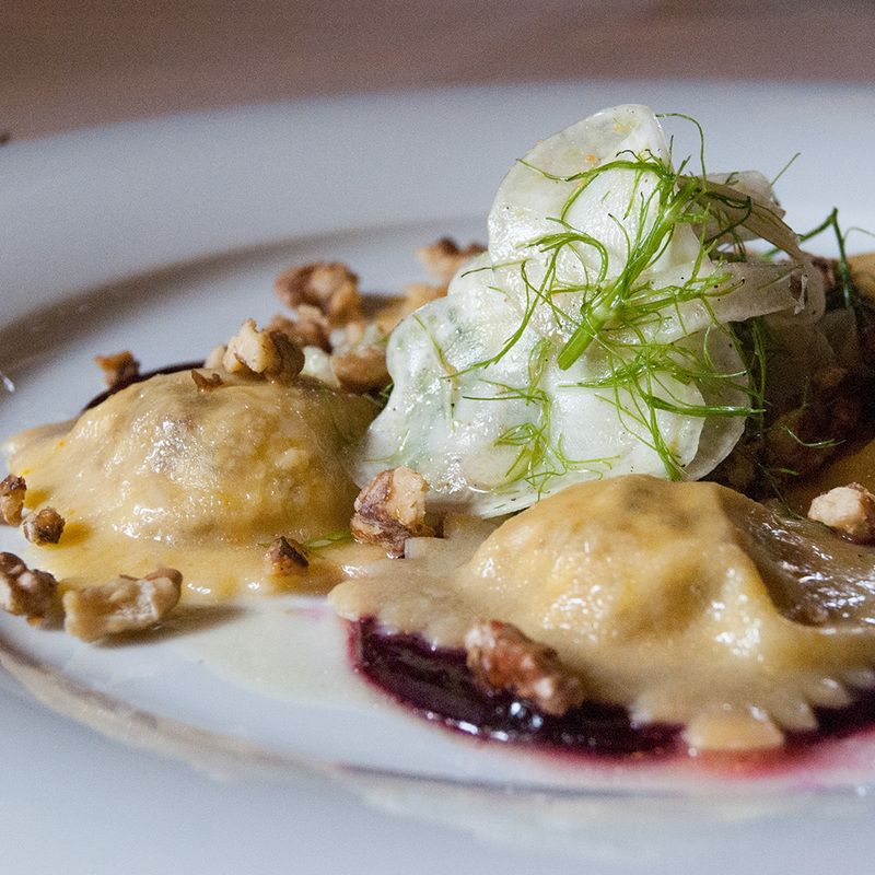 Ravioli mit Lebkuchenf&uuml;llung