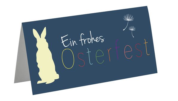 Grusskarte Ein frohes Osterfest