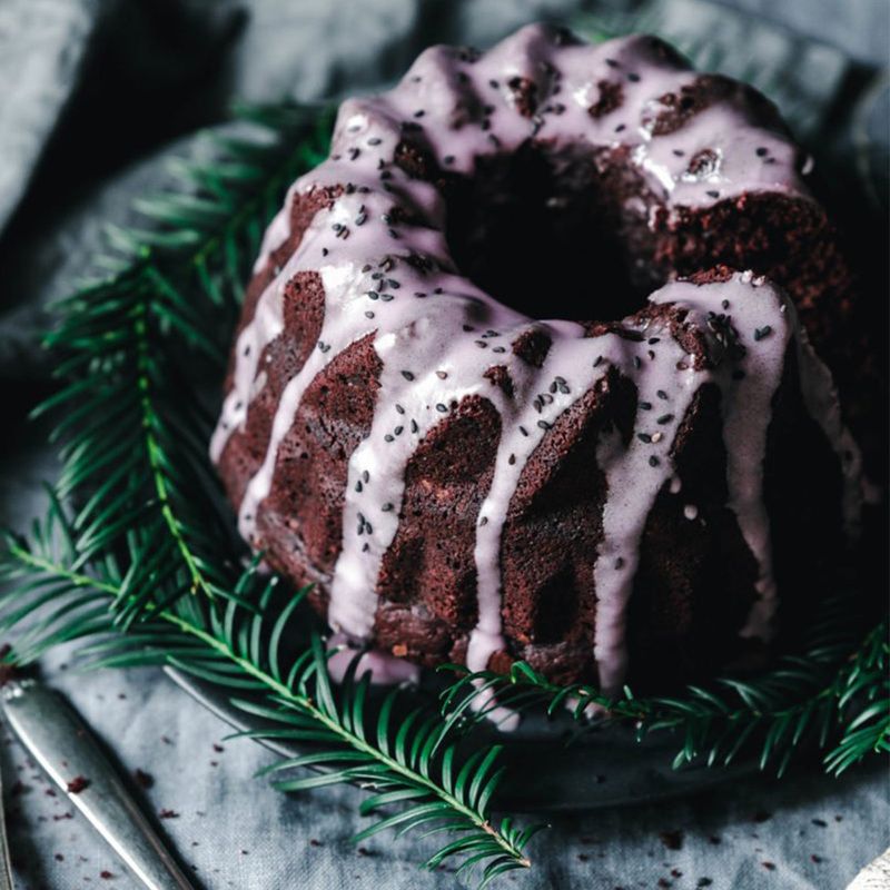 Veganer Rotweinkuchen 