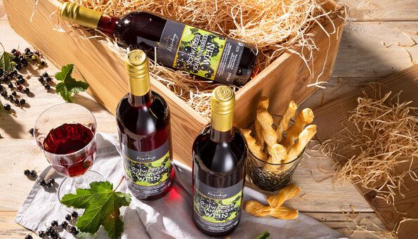 Schwarzer Johannisbeerwein 3er Set