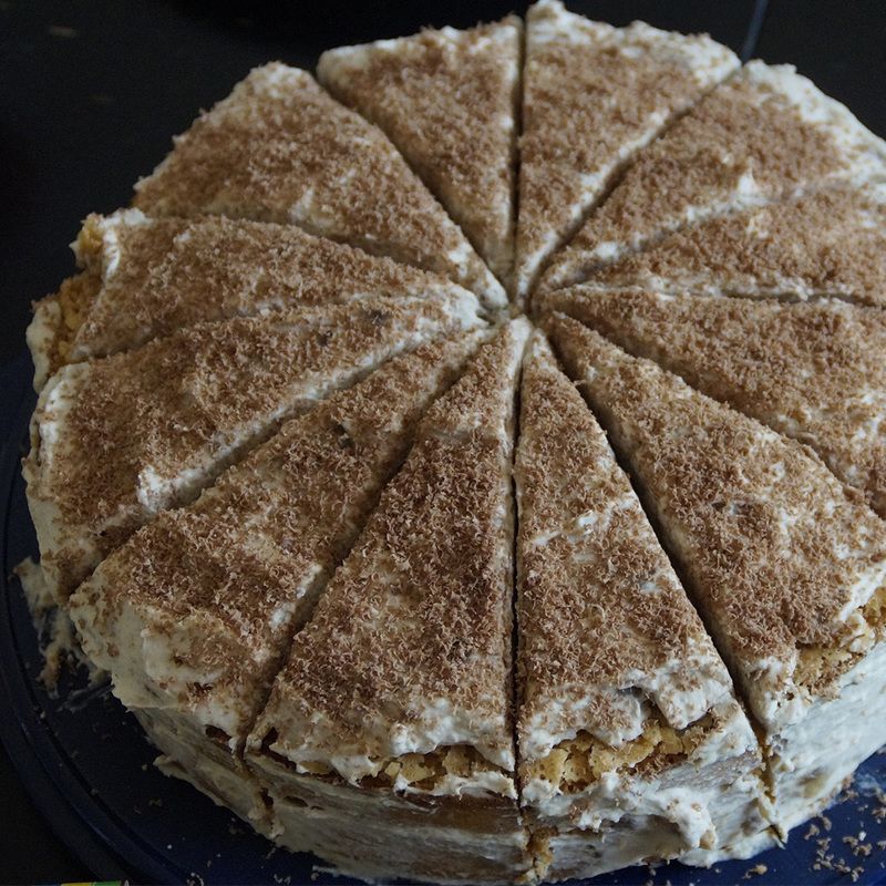 Rezept f&uuml;r Spekulatius-Torte mit Mascarpone