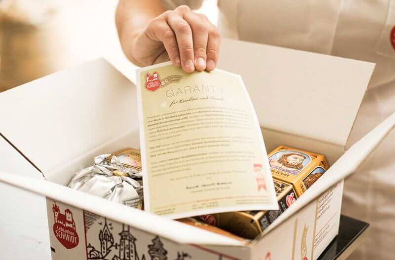 Lebkuchen-Schmidt bietet beste Qualität