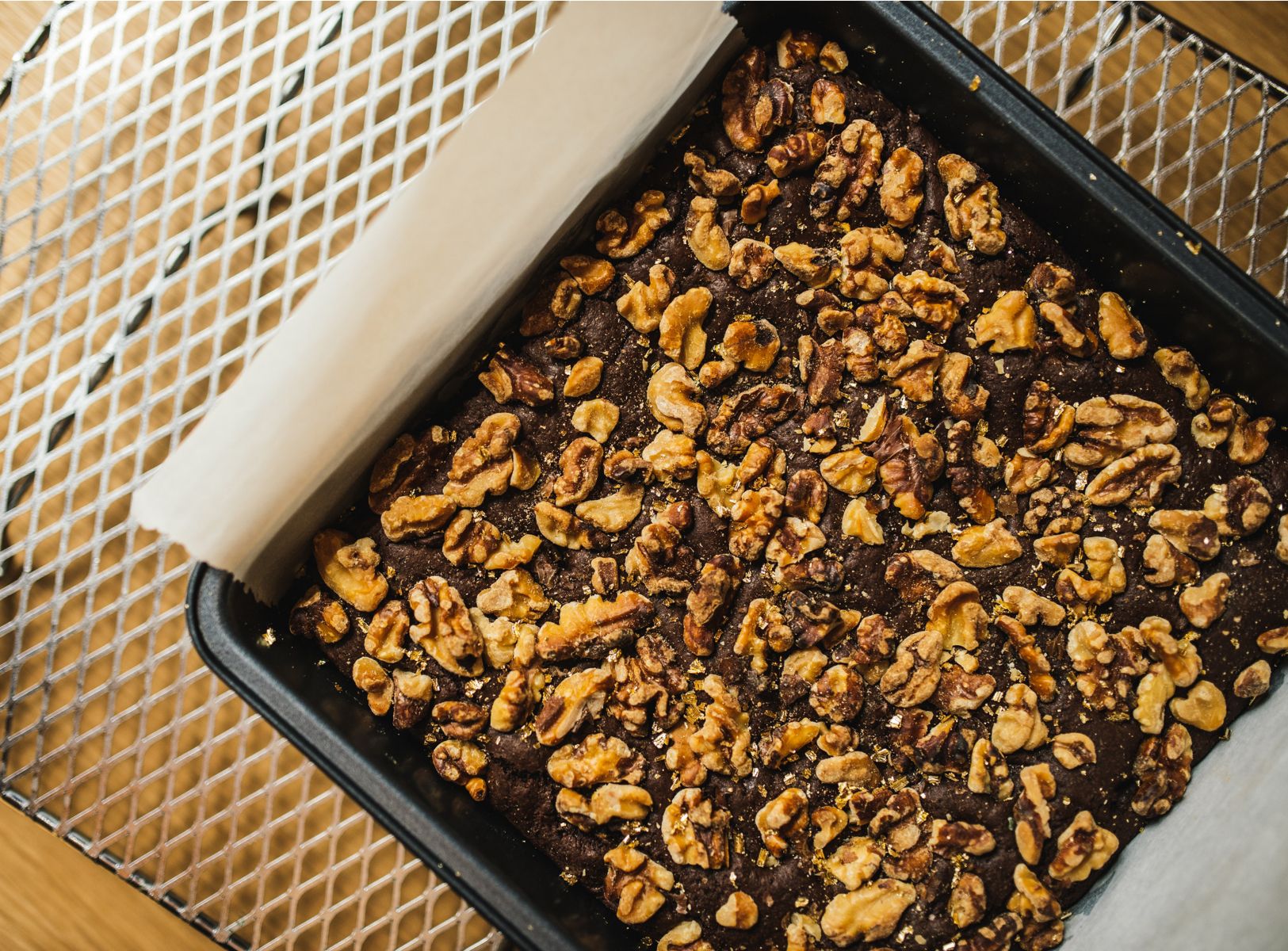 Früchtebrot gebacken auf Blech