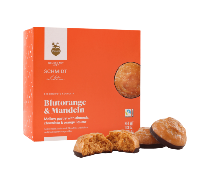 Küchlein Blutorange & Mandel