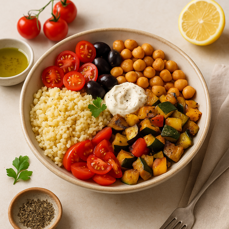 Mediterrane Couscous Bowl