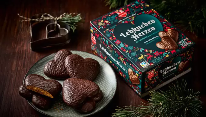 Lebkuchen-Herzen-Box